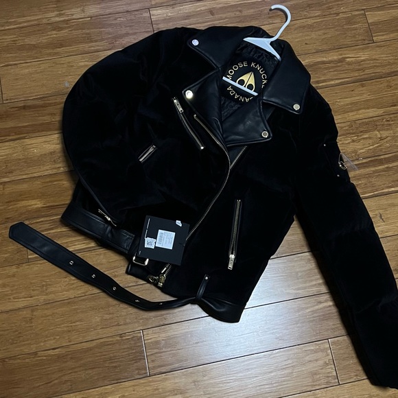 Moose Knuckles Lorimer Puffer Moto Jacket